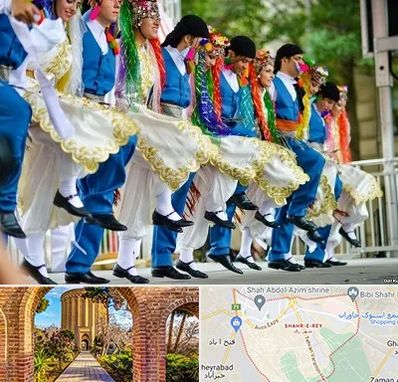 کلاس رقص آذری در شهر ری