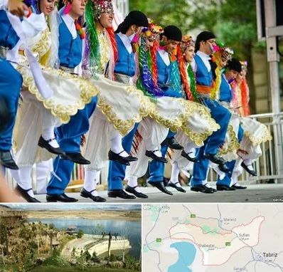 کلاس رقص آذری در شبستر