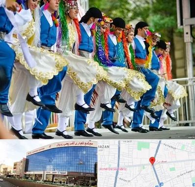 کلاس رقص آذری در نصف راه تبریز