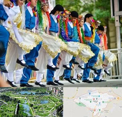 کلاس رقص آذری در بجنورد