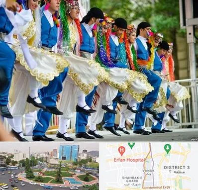 کلاس رقص آذری در ونک 