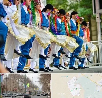 کلاس رقص آذری در نظرآباد کرج