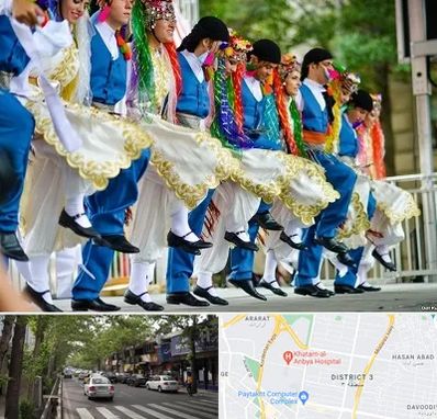 کلاس رقص آذری در ظفر 