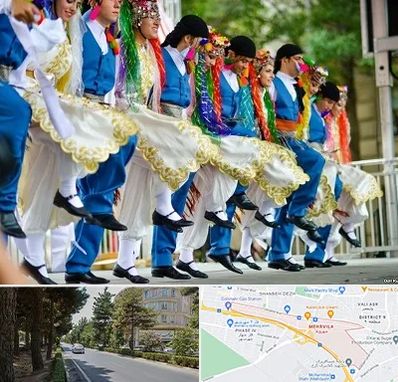 کلاس رقص آذری در مهرویلا کرج