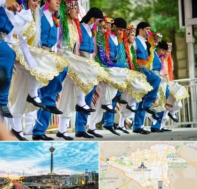 کلاس رقص آذری در تهران