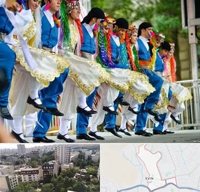 کلاس رقص آذری در اوین