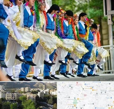 کلاس رقص آذری در دیباجی 