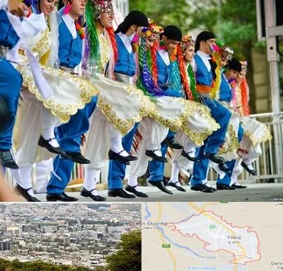 کلاس رقص آذری در یاسوج