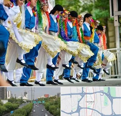 کلاس رقص آذری در توانیر