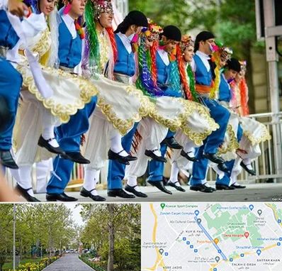 کلاس رقص آذری در قدوسی غربی شیراز