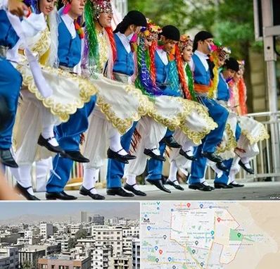 کلاس رقص آذری در منطقه 14 تهران 