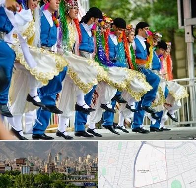 کلاس رقص آذری در جمشیدیه