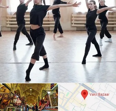 کلاس رقص حرفه ای در بازار وکیل شیراز