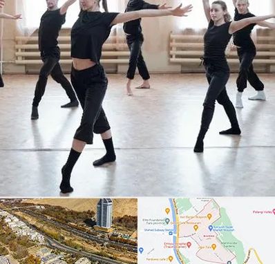 کلاس رقص حرفه ای در خیابان نیایش شیراز