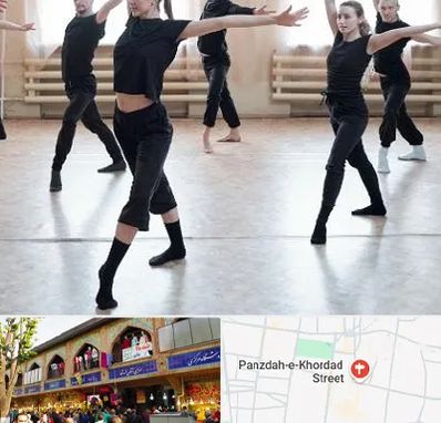 کلاس رقص حرفه ای در 15 خرداد