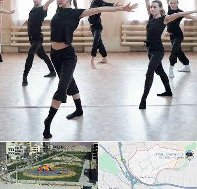 کلاس رقص حرفه ای در مرزداران تبریز