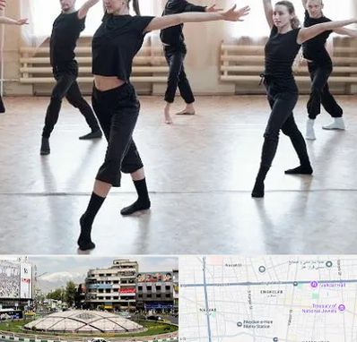 کلاس رقص حرفه ای در مرکز تهران