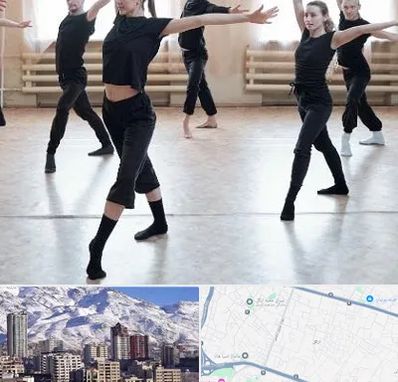 کلاس رقص حرفه ای در ازگل