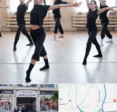 کلاس رقص حرفه ای در ایران زمین