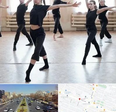 کلاس رقص حرفه ای در بلوار معلم مشهد