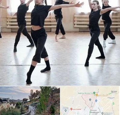 کلاس رقص حرفه ای در باغستان کرج