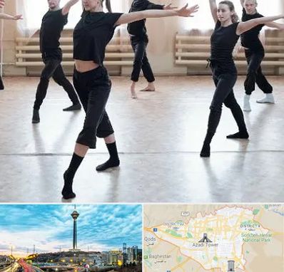 کلاس رقص حرفه ای در تهران