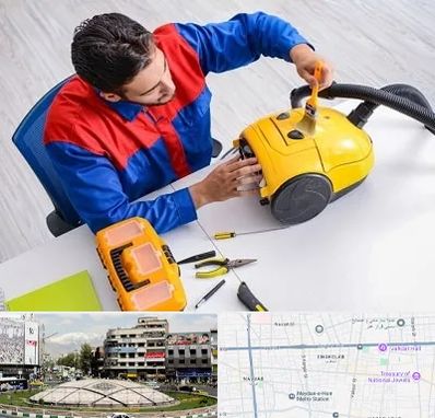 تعمیر جاروبرقی در مرکز تهران