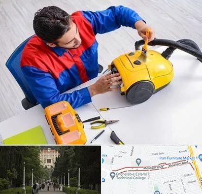 تعمیر جاروبرقی در بلوار معلم رشت