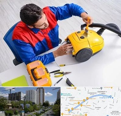 تعمیر جاروبرقی در اندرزگو