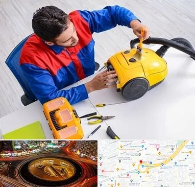 تعمیر جاروبرقی در میدان ولیعصر