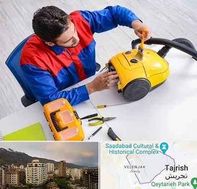 تعمیر جاروبرقی در زعفرانیه