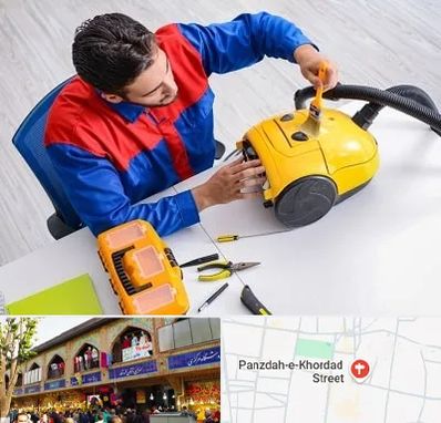 تعمیر جاروبرقی در 15 خرداد