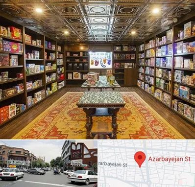 فروشگاه بازی فکری در خیابان آذربایجان