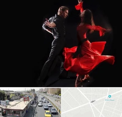 کلاس رقص سالسا در خیابان دماوند