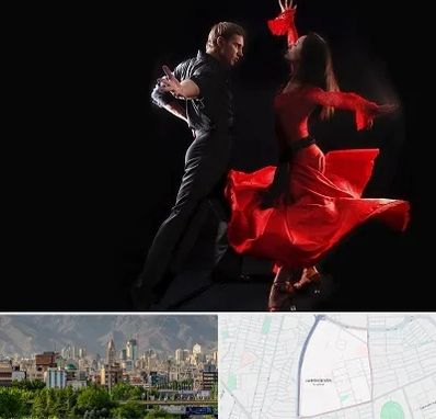 کلاس رقص سالسا در جمشیدیه