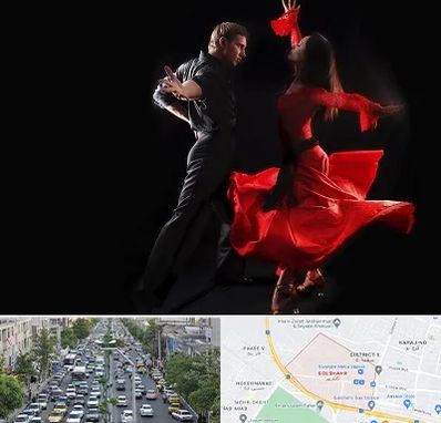 کلاس رقص سالسا در گلشهر کرج