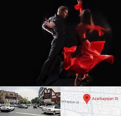 کلاس رقص سالسا در خیابان آذربایجان