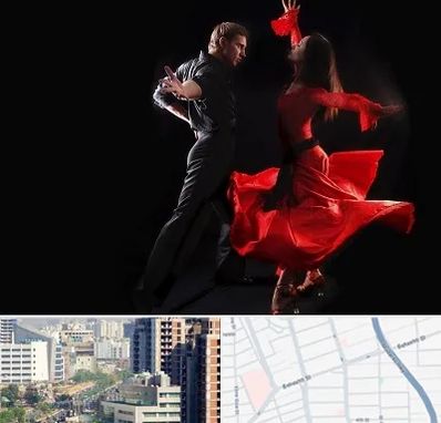 کلاس رقص سالسا در خیابان بهشتی