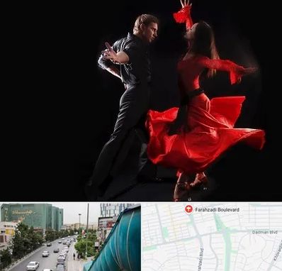 کلاس رقص سالسا در بلوار فرحزادی