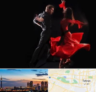 کلاس رقص سالسا در غرب تهران 
