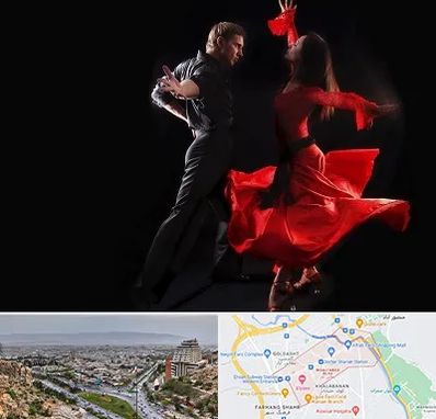 کلاس رقص سالسا در معالی آباد شیراز