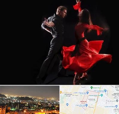 کلاس رقص سالسا در مارلیک کرج