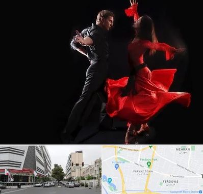 کلاس رقص سالسا در بلوار فردوس 