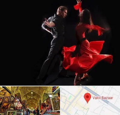 کلاس رقص سالسا در بازار وکیل شیراز