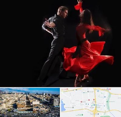 کلاس رقص سالسا در شهرک راه آهن