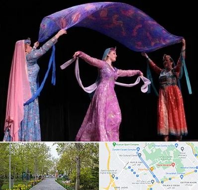 کلاس رقص ایرانی در قدوسی غربی شیراز