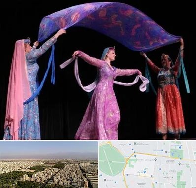 کلاس رقص ایرانی در نازی آباد