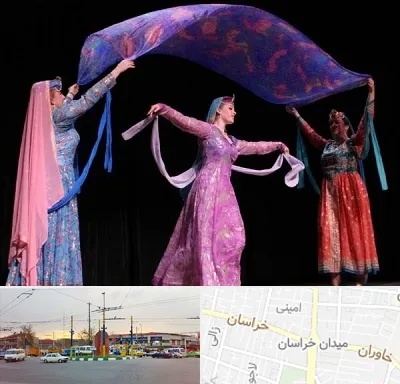 کلاس رقص ایرانی در میدان خراسان