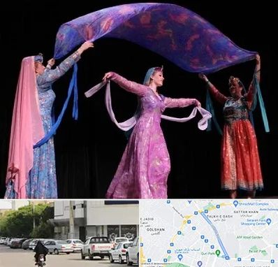 کلاس رقص ایرانی در قدوسی شرقی شیراز