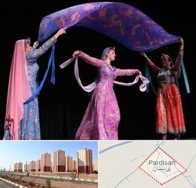 کلاس رقص ایرانی در پردیسان قم